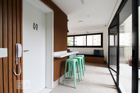 Studio para alugar com 25m², 1 quarto e sem vaga Studio para alugar com 25m², 1 quarto e sem vagaEspaço Gourmet