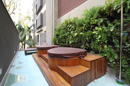 Studio para alugar com 25m², 1 quarto e sem vaga Studio para alugar com 25m², 1 quarto e sem vagaÁrea comum - Ofurô