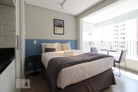Quarto  de kitnet/studio para alugar com 1 quarto, 25m² em Vila Nova Conceição, São Paulo