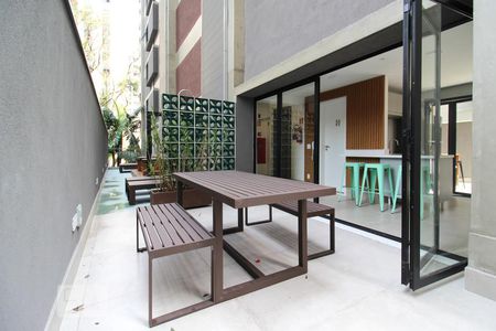 Studio para alugar com 25m², 1 quarto e sem vaga Studio para alugar com 25m², 1 quarto e sem vagaEspaço Gourmet