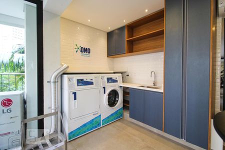 Studio para alugar com 25m², 1 quarto e sem vaga Studio para alugar com 25m², 1 quarto e sem vagaLavanderia