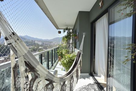 Varanda de apartamento à venda com 3 quartos, 170m² em Pechincha, Rio de Janeiro