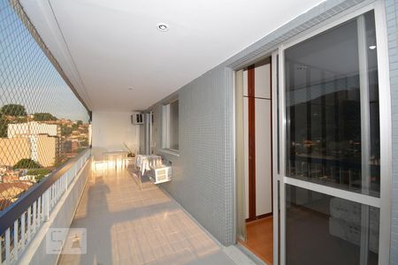 Varanda da Sala de apartamento para alugar com 3 quartos, 98m² em Engenho Novo, Rio de Janeiro