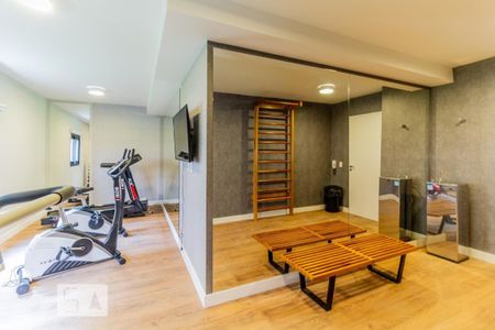 Apartamento para alugar com 29m², 1 quarto e sem vaga Apartamento para alugar com 29m², 1 quarto e sem vagaÁrea comum - Academia