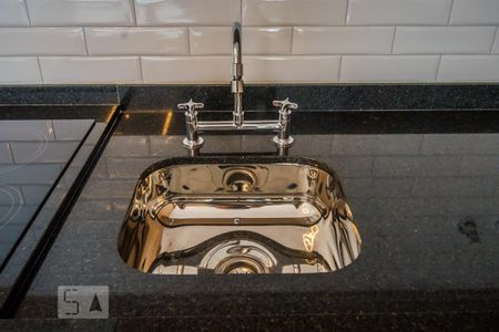 Sala/Cozinha de apartamento para alugar com 1 quarto, 46m² em Conceicao, Campinas