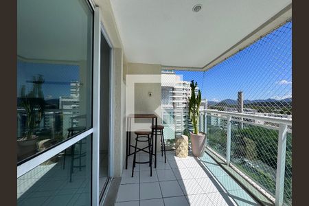 Varanda de apartamento à venda com 2 quartos, 68m² em Recreio dos Bandeirantes, Rio de Janeiro