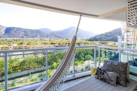 Varanda  de apartamento à venda com 2 quartos, 68m² em Recreio dos Bandeirantes, Rio de Janeiro