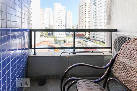 Varanda do Quarto de apartamento para alugar com 2 quartos, 120m² em Moema, São Paulo