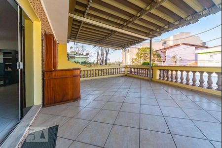 Varanda da Sala de casa à venda com 4 quartos, 380m² em Jardim Paraíso, Santo André