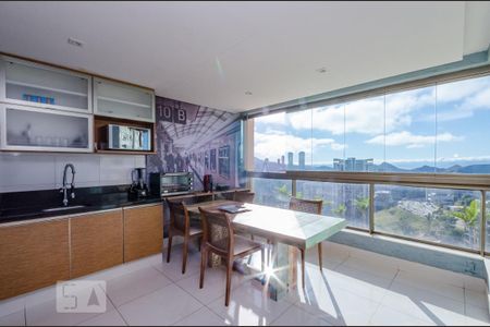 Sala de apartamento para alugar com 1 quarto, 62m² em Vila da Serra, Nova Lima