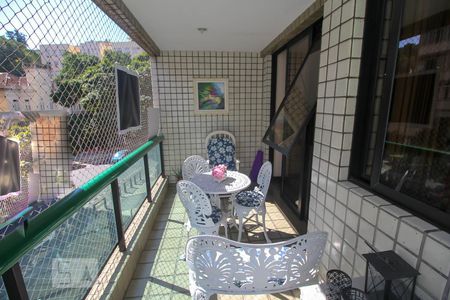 Varanda da Sala de apartamento à venda com 2 quartos, 98m² em Laranjeiras, Rio de Janeiro