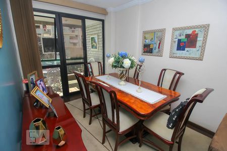 Sala de Jantar de apartamento à venda com 2 quartos, 98m² em Laranjeiras, Rio de Janeiro