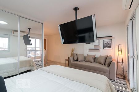 Studio para alugar com 37m², 1 quarto e 1 vagaQuarto