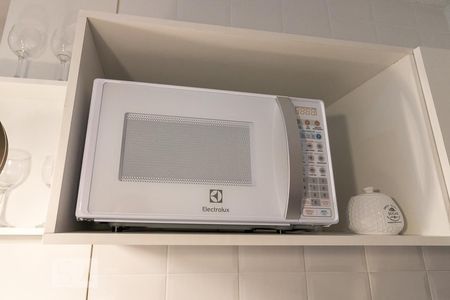 Studio para alugar com 37m², 1 quarto e 1 vagaCozinha - micro-ondas