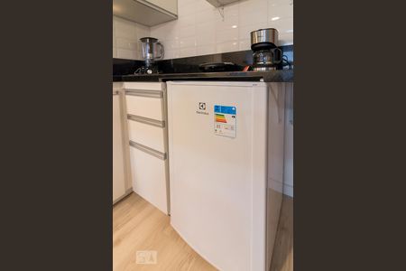 Studio para alugar com 37m², 1 quarto e 1 vagaCozinha - frigobar