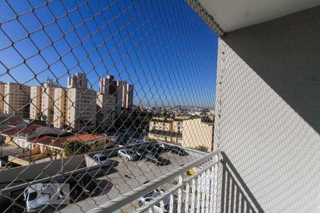 Varanda da Sala de apartamento para alugar com 3 quartos, 60m² em Jardim Guairaca, São Paulo