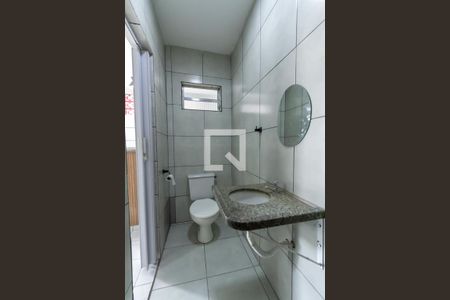 Banheiro de casa para alugar com 1 quarto, 45m² em Jardim Independencia, São Bernardo do Campo