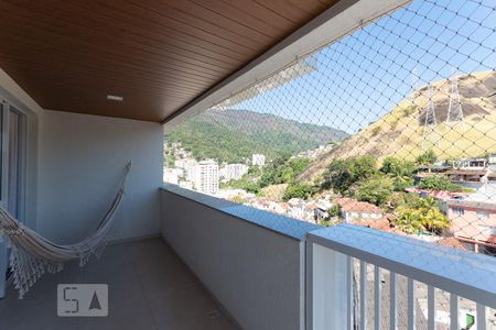 Varanda da Sala de apartamento à venda com 3 quartos, 149m² em Tijuca, Rio de Janeiro