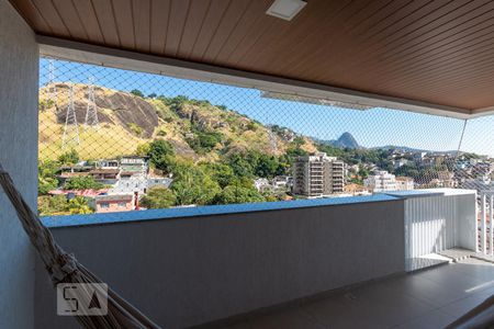 Varanda da Sala de apartamento à venda com 3 quartos, 149m² em Tijuca, Rio de Janeiro