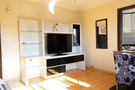 Sala de apartamento à venda com 1 quarto, 49m² em Farroupilha, Porto Alegre