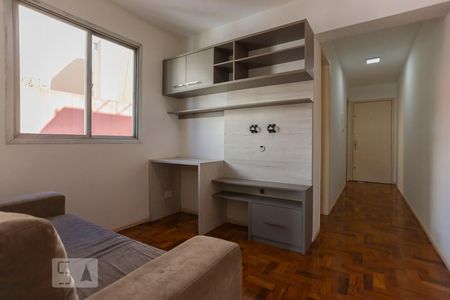 Sala de apartamento à venda com 1 quarto, 32m² em Bela Vista, São Paulo