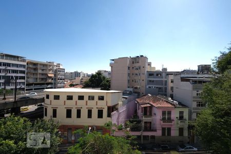 Sala Vista de apartamento à venda com 3 quartos, 103m² em Rio Comprido, Rio de Janeiro