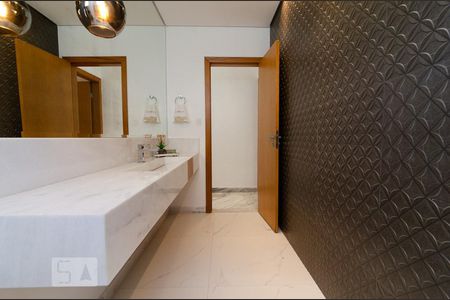 Lavabo de casa de condomínio para alugar com 3 quartos, 190m² em Paquetá, Belo Horizonte