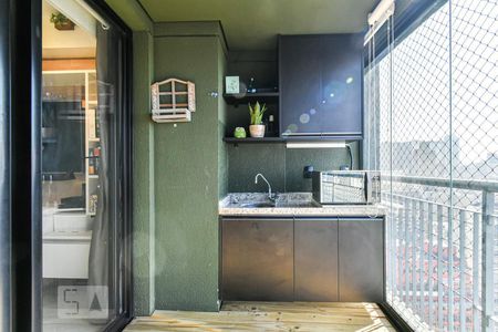 Varanda de apartamento para alugar com 1 quarto, 36m² em Bela Vista, São Paulo