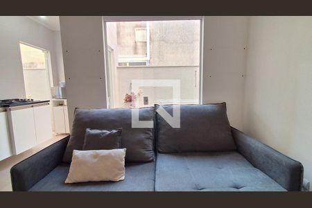 Sala de apartamento à venda com 2 quartos, 50m² em Santa Maria, Santo André