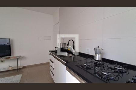 Cozinha  de apartamento à venda com 2 quartos, 50m² em Santa Maria, Santo André