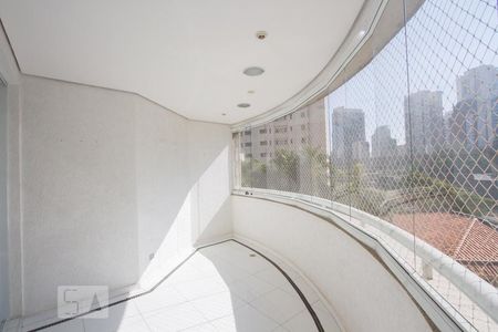 Varanda de apartamento para alugar com 3 quartos, 116m² em Brooklin, São Paulo