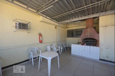 Área comum - Churrasqueira de kitnet/studio para alugar com 1 quarto, 34m² em Centro, Rio de Janeiro
