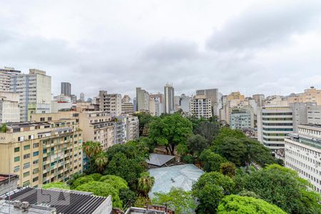 Vista da Sala de apartamento para alugar com 1 quarto, 28m² em Vila Buarque, São Paulo