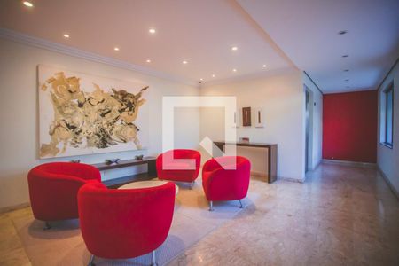 Apartamento à venda com 140m², 3 quartos e 2 vagasHall social