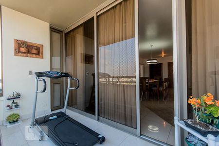Varanda da Sala de apartamento à venda com 3 quartos, 244m² em Vila Gilda, Santo André