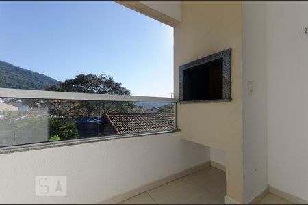 Varanda da Sala de apartamento para alugar com 2 quartos, 68m² em Ingleses do Rio Vermelho, Florianópolis