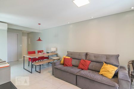 Sala de apartamento para alugar com 3 quartos, 96m² em Campestre, Santo André