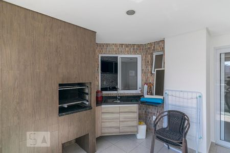 Varanda Gourmet de apartamento para alugar com 3 quartos, 96m² em Campestre, Santo André