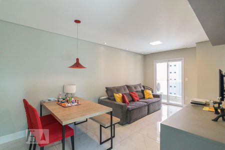 Sala de apartamento para alugar com 3 quartos, 96m² em Campestre, Santo André