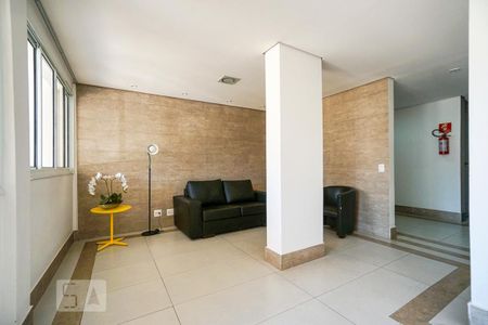 Apartamento à venda com 70m², 3 quartos e 2 vagasHall social