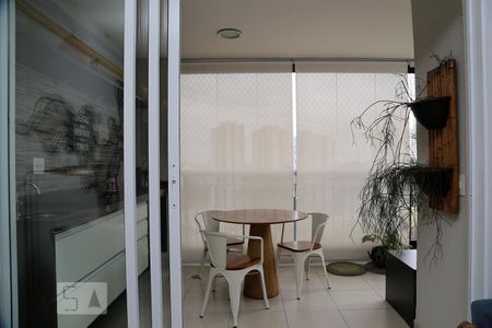 Varanda da Sala de apartamento para alugar com 2 quartos, 77m² em Vila Andrade, São Paulo