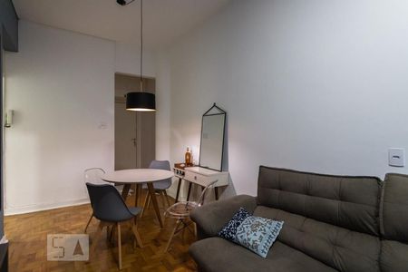 Sala de apartamento à venda com 1 quarto, 56m² em Campos Elíseos, São Paulo
