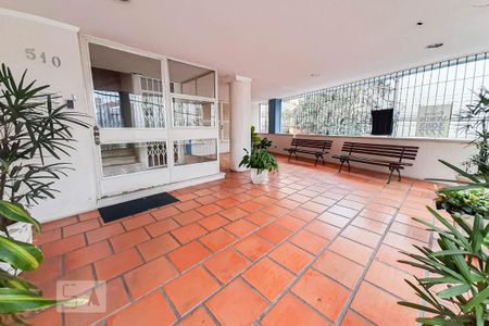 Studio para alugar com 28m², 1 quarto e sem vaga Studio para alugar com 28m², 1 quarto e sem vagaHall de entrada