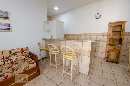 Sala de apartamento para alugar com 1 quarto, 48m² em Ingleses do Rio Vermelho, Florianópolis