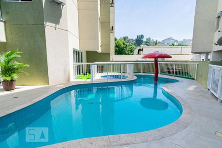 Área comum - Piscina de apartamento para alugar com 2 quartos, 60m² em Pechincha, Rio de Janeiro