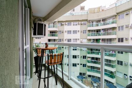 Varanda de apartamento para alugar com 2 quartos, 60m² em Pechincha, Rio de Janeiro