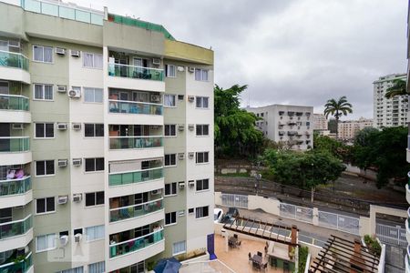 Varanda - Vista de apartamento à venda com 2 quartos, 60m² em Pechincha, Rio de Janeiro