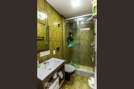 Banheiro de apartamento à venda com 1 quarto, 40m² em Tristeza, Porto Alegre