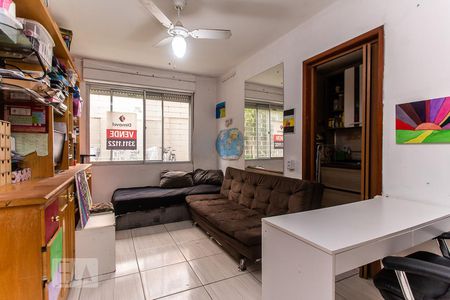 Sala de apartamento à venda com 1 quarto, 40m² em Tristeza, Porto Alegre