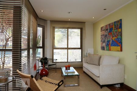 Sala de apartamento à venda com 3 quartos, 128m² em Paineiras do Morumbi, São Paulo